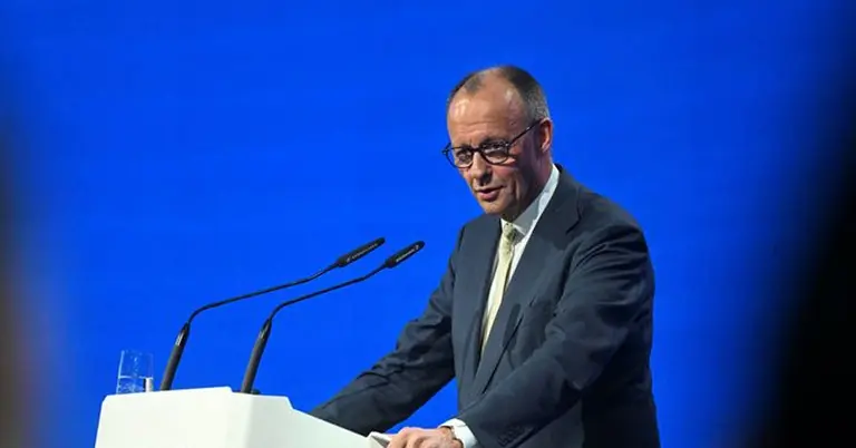 জার্মান চ্যান্সেলর ফ্রিডরিখ মের্ৎস